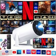 XBJ New Mini Projector 2026 Android 14, 4K UHD Supports 600 ANSI Lumens, 180° Projection Angle, Autofocus Automatic Keystone Correction, WiFi 6 Bluetooth 5.4 Screen Mirroring, Ultra-Quiet For Gaming Home Theater Office Education Outdoor Garden, Portable Projector As An Ideal Mother's Day Gift - Phích cắm loại C của EU (220-240V) - Xem 15