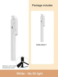 66,9 Zoll ausziehbarer Selfie-Stick Stativ, 3-in-1 tragbares Smartphone Stativ mit 20M Bluetooth Fernbedienung, 360° drehbarer Smartphone Halter für iPhone, Android, geeignet für Reisen, Vlogging, Livestreaming - Verschiedenfarbig - Übersicht 17