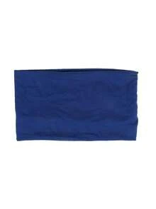 1 pièce Bandeau de sport large pour femmes, bandeau tressé doux convenant pour se laver le visage, le cyclisme, le yoga, accessoire de mode pour les cheveux - Multicolore - Voir 16