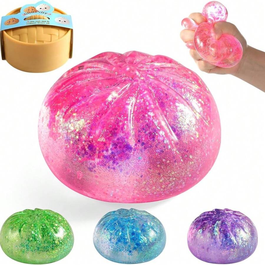 Fashionable Soft Squeeze Adornment With Exquisite Details And Gentle Touch, Durable For Long Term Daily Use, Compact Size Easy To Carry In Pockets And Small Bags, Suitable For People Who Like Delicate And Practical Small Ornaments - 彩色 - 查看 1