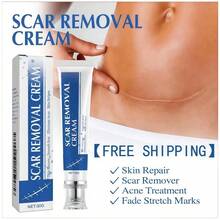30g Silicone Scar Gel Scar Removal Cream, Night Treatment For Acne, Surgical Scars, Keloid Bump & Stretch Marks - D-棕色 - 查看 3