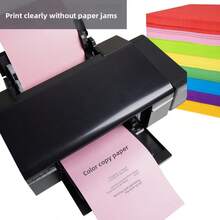 A4 80g Multipurpose Pink Printing Paper, 100 Sheets, For Student Assignments, Journaling, Office Use - A4 - View 4