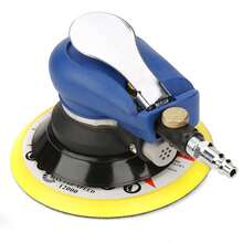 AT‑980-6 6" Air Random Orbital Sander Round Polisher Pneumatic Hand Sanding Tool - Azul - Ver 9