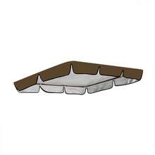 Mái che hiên nhà – Tấm che nắng chống tia UV, kiểu dáng khung đỡ, kích thước 195x125cm, dùng thay thế cho đồ nội thất sân vườn ngoài trời. - A - Xem 12