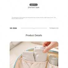 3-In-1 Intimate Apparel Organizer Bag, Portable Travel Underwear & Socks Storage Pouch - View 9