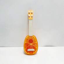 4-String Guitar Toy, Musical Instrument, Birthday Party Gift, Holiday Gift, Suitable For Beginners, Ukulele, Toy Instrument, Guitar Model, Mini Guitar For Beginner Hand Practice, Gift For Boys And Girls - Multicolor - View 15