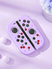 Ayotu 1对草莓樱桃图案保护壳，适用于Switch Joy-Con手柄，Switch Joy-Con左右手柄保护套，Switch游戏机配件，保护Joy-Con手柄免受损坏，防油防刮，易于安装和拆卸。 - 查看 20