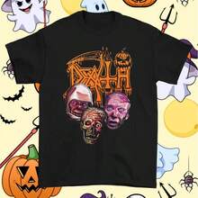 Death Band Happy Black T-Shirt Cotton All Sizes S-5Xl - màu đen - Xem 1