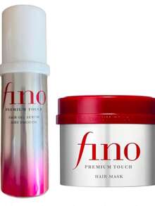 Fino 密集滋养发膜 230克 + 护发油 70毫升，丰盈配方 - 紅色 - 查看 3