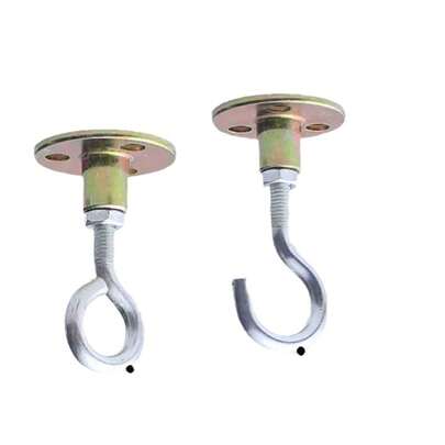1pc Lantern Hanging Hook Metal Fixture Open Design Projection Screen Nail Adjustable Thick Hanging Ear Decor Accessory For Indoor Outdoor Garden Patio Wall Mount Installation Hardware