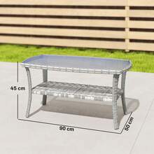 Outsunny Desk And Chair Set - A - View 6
