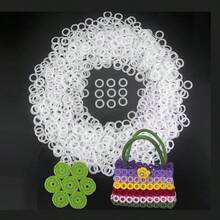50/100/200个/1套 白色塑料钩编环，2厘米圆形O型环，适用于DIY手工编织包配件和工艺用品 - 手工藝術 - 查看 12