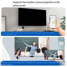 Wireless Display Adapter WiFi Screen Cast Mirroring Media Streaming Receiver For Phone/PC/Tablet To Display TV Projector - A - Xem 8
