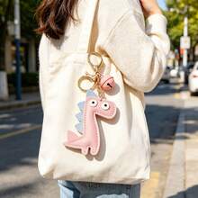 Cute Cartoon Dinosaur Keychain Set, Couple Style Car Pendant, Plush Bag Charm, Wholesale Ornament Gift - Multicolor - View 3