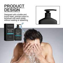 EAST MOON Men's Facial Cleanser - Tallow Face Wash, Deeply Clean And Shrink Pores, Remove Blackheads, Eliminate Oily, Dead Skin Removal, Nourishes Face, Improve Dull Skin, Relieve Dry Skin, Lightweight Non-Sticky Formula, Facial Cleaning Cream - Deep Cleansing - View 7
