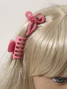 10 Peças/Conjunto Grampos de Cabelo Quadrados e Semicirculares de Flor de Sakura Rosa com Acabamento Fosco, Organizador de Franja e Fios Rebeldes, Estilo Doce Coreano, Minimalista Elegante, Adequado para Uso Diário, Praia, Festa, Acessórios de Cabelo de Verão Grampos de Cabelo Praia - Multicolorido - Visão 3