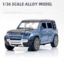 1:36 Alloy Die-Cast Off-Road Racing Car Model, Opening Door Design Metallic Paint Finish Collector Grade Toy Car, Detailed Miniature Vehicle, Perfect Display Piece - Multicolor - View 15