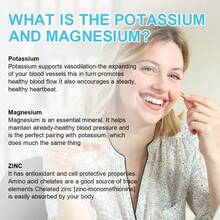 Potassium Magnesium Zinc Supplement, With Triple Mineral Blend - Supports Muscle Function & Overall Wellness - One Bottle - First Experience - View 4