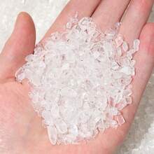 100g/Pack Natural Amethyst And Citrine Tumbled Stones, Healing Crystals Suitable For Aquarium, Garden, Divination And Home Decor - Crystal Chips 3-5mm - View 6