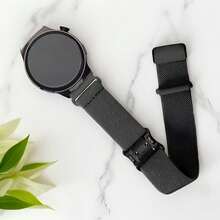 1条18mm/20mm/22mm弹力表带，兼容三星Galaxy Watch7/6/5/4（40mm/44mm），男女通用运动尼龙弹力表带，带磁扣，适用于各种智能手表，日常佩戴时尚表带 - 20mm - 查看 9