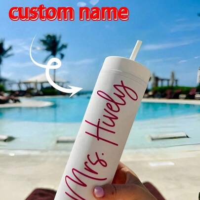 Bình nước có ống hút in chữ tùy chỉnh, cốc thẳng có ống hút tùy chỉnh, cốc thẳng quà tặng unisex, tùy chỉnh, cá nhân hóa, phù hợp cho nam, nữ, bạn trai, bạn gái, bố, mẹ, gia đình, bạn bè, đồng nghiệp, tân gia, văn phòng, trường học, nhà cửa, phòng khách, phòng ngủ, phòng ăn, phòng trà, tạo không khí ấm áp, dễ chịu cho phụ nữ.