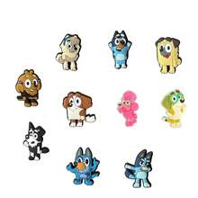 Bluey 10pcs Cartoon Shoe Charms, For Shoe Decoration - 10pcs - View 3