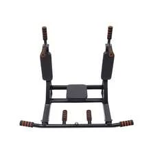 RainWeel Wall Mounted Pull Up Bar Chin For Indoor Home Gym Workout, Power Tower Set Training Equipment Fitness Dip Stand Supports To 440Lbs, Thickened Steel Pipe Multifunctional Pull Up Bar Chin Up Bar Training Equipment With PE Sleeves  For Exercising The Muscles Of The Chest, Arms - Black - View 6
