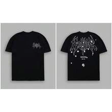 Darcsport T-Shirt, Pure Cotton, Round Neck, Short Sleeve, Printed Training Top - T250806 Màu đen - Xem 11