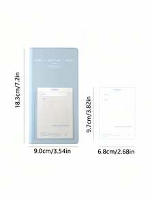 Sổ tay kế hoạch không ghi ngày tháng, bao gồm lịch, danh sách việc cần làm, ghi chú và danh sách việc cần làm, bìa giả da nhỏ gọn, thích hợp cho sinh viên, người đi làm và doanh nhân như một cuốn nhật ký bỏ túi. - Sổ kế hoạch - Xem 11