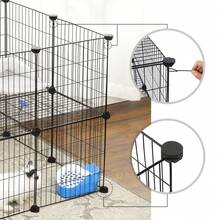 SONGMICS Pet Fence - Black - View 4