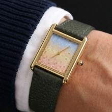 1 pieza Reloj con diseño de Rey de Corazones de la baraja CILOA - Accesorio de moda y único como regalo para jugadores de cartas - Verde - Ver 6