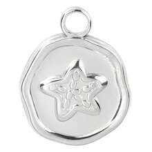 1pc Minimalist Stainless Steel Gold/Silver Starfish Pendant, Ocean Animal Charm Suitable For DIY Jewelry Making Necklace Bracelet Earring Accessories - Pendants - View 42