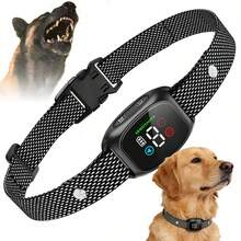 Verstellbares Antibellhalsband Für Kleine Und Mittelgroße Hunde, Vibrations-Trainingshalsband, Vollständig Abgedichtet, 20–60 Cm Verstellbar. Geeignet Zur Bellkontrolle, Für Das Tägliche Training, Für Drinnen Und Draußen, Spaziergänge, Reisen, Hundepension Und Verhaltenskorrektur. - Schwarz - Übersicht 1