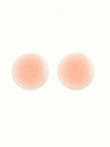 2/6/10/12 片装可重复使用硅胶乳贴,乳房花瓣,隐形文胸,圆形/枫叶形,女士适用 - 淺粉色 - 查看 18