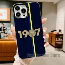 Funda Protectora Anti-Golpes Negra Mate para Phone17,16,15,14,13,12,11,Pro,MAX,Plus,DesignF-FenerbahceS-E17Air - z6 - Ver 13