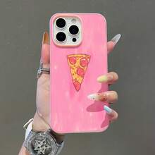 Rebanada de pizza rosa, arte pop minimalista.funda de teléfono Fundas compatibles con ,Apple,VIVO,OPPO,,, y Honor.Fabricadas en silicona TPU,ofrecen protección contra golpes y caídas. - Rosa - Ver 3