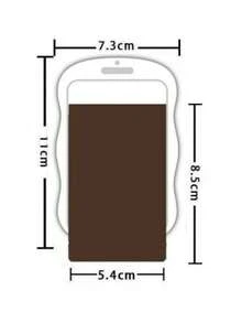 Clear Card Holder With Lanyard, Student Badge Holder With Spring Keychain, Retractable Clip-On Lanyard, Suitable For Employee Badges, Access Cards And Bus Passes - A - View 2