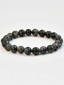 Vòng tay đính hạt đá Labradorite cổ điển, phụ kiện trang sức đá tự nhiên phong cách Bohemian mang lại sự cân bằng năng lượng và tài lộc. - nhiều màu - Xem 12