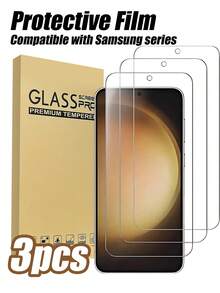 3pcs - Clear Screen Protector, Made Of Soft And Smooth Material, Prevents Scratches And Fingerprints, With Daily Water-Resistant Function, Suitable For Office, Home, Cafe And Other Indoor/Outdoor Scenarios, A Practical Choice To Protect And Maintain The Screen - Clear - View 30