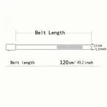 Thắt lưng chiến thuật điều chỉnh được dành cho nam, dây đeo nylon bền chắc với khóa nhựa an toàn, thích hợp sử dụng ngoài trời và thường ngày, thiết kế có vân. - màu đen - Xem 4