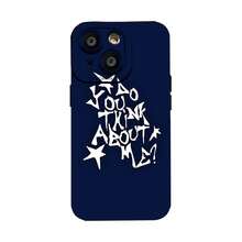 Pregunta con texto blanco sobre fondo azul oscuro.funda de teléfono Fundas compatibles con ,Apple,VIVO,OPPO,,, y Honor.Fabricadas en silicona TPU,ofrecen protección contra golpes y caídas. - Negro - Ver 2
