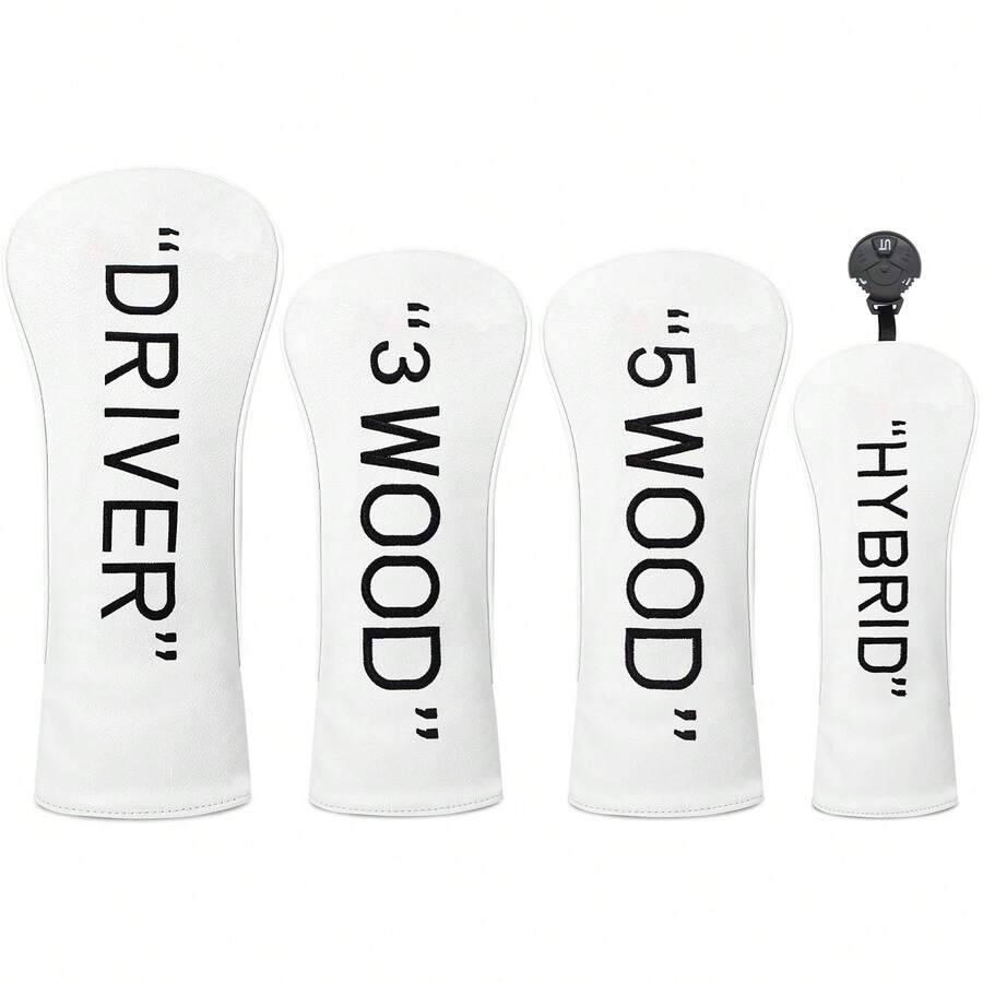 Bao đầu gậy golf kiểu dáng đơn giản, phù hợp với gậy Driver, Fairway Wood, Hybrid - Bao đầu gậy golf Driver - Một chiếc bao đầu gậy golf đáng sở hữu, mang lại sự bảo vệ tốt nhất cho gậy của bạn. - Nhiều màu - Xem 1