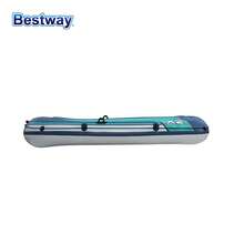 Bestway 61153 2 Person Inflatable Kayak - Durable PVC Material, Large Adventure Boat, Kit Format, Highly Buoyant And Stable, Coastal Fishing, Rafting - Grey - View 6