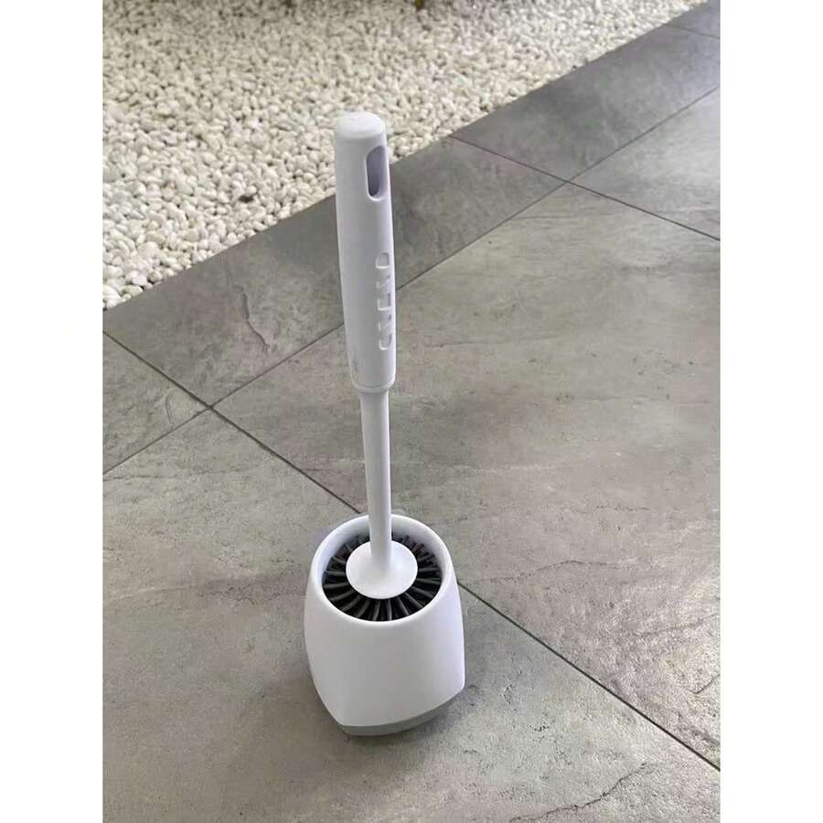 Bộ cọ toilet 1 món kèm đế - Cọ toilet đa năng, kháng khuẩn với lông cọ dày đặc, 360° kháng khuẩn được thiết kế để len sâu vào các kẽ hở, làm sạch triệt để. Vật dụng thiết yếu cho phòng tắm này có hai công dụng: vừa là dụng cụ làm sạch thiết thực, vừa là vật trang trí độc đáo cho phòng tắm của bạn.