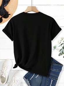 Women T-Shirts - Black - View 3
