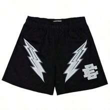 EE Basic Short NEW YORK CITY SKYLINE 2026 Men's Casual Shorts Fitness Sports Pants Summer Workout Breathabe Shorts - Black SD - Xem 13