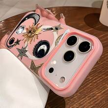 Shockproof And Anti-Fall Case With Durable Print, Ideal For IPhone 12/12PRO 13PRO 14PROMAX, Cute Design For Everyday Use, Perfect Fit. - 黃色 - 查看 5