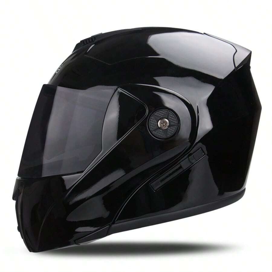 Casco de abatible, multicolor, adecuado para todas las estaciones - Negro - Ver 1