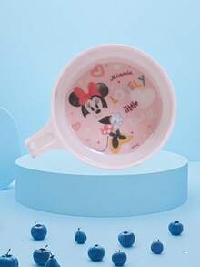 1 pieza Tazón con asa de dibujos animados de Disney, adecuado para reuniones familiares y fiestas de cumpleaños, tazón con asa exquisito - Multicolor - Ver 12