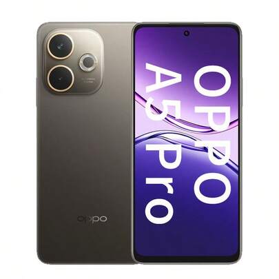  OPPO A5 Pro 智能手机，全新智能手机，配备 5800mAh 电池、45W 快充、IP69 级防水、5000 万像素三摄。